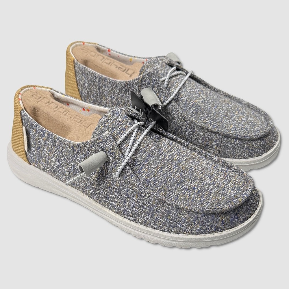 Hey Dude Wendy Shoes / Loafers - NIB Womens Size 6 Mustard Mix - #49821-OFCL
